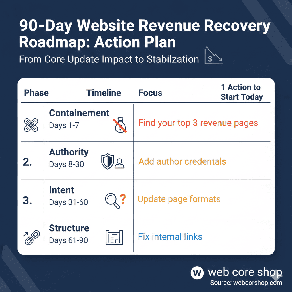 Revenue Stabilization: 4-Phase Summary