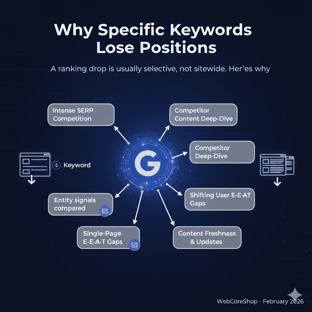 Why Specific Keywords Lose Positions