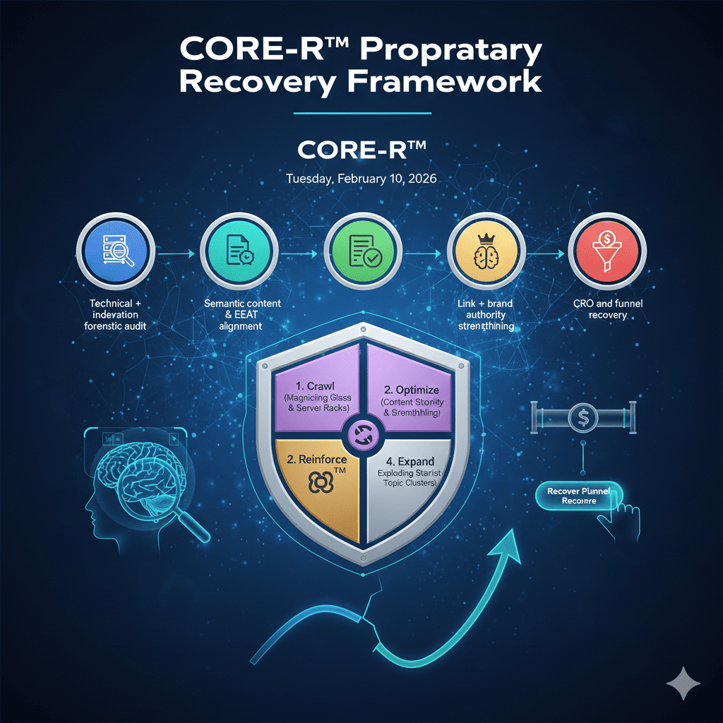 CORE-R™ Proprietary Recovery Framework (Named Methodology)