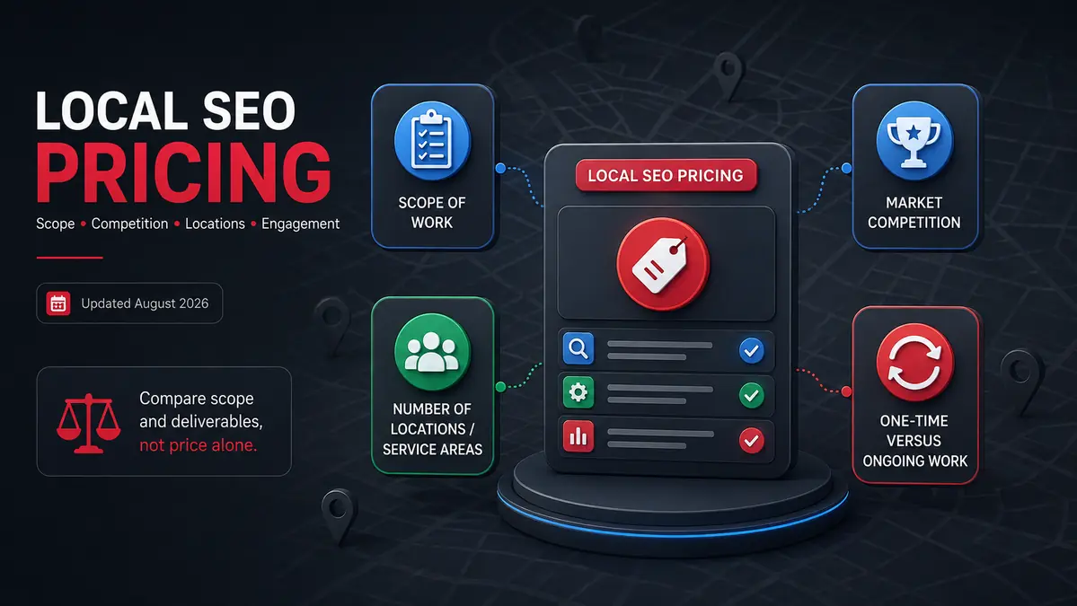 local SEO pricing