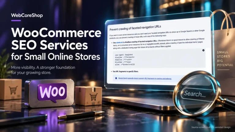 woocommerce seo services for small online stores
